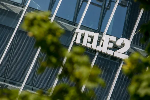 tele2 sign outside building